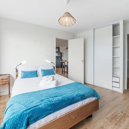 Bellevue, Appartement T2, Terrasse & Parking Rennes Dış mekan fotoğraf