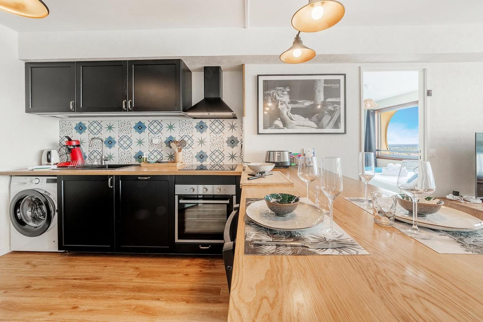 Bellevue, Appartement T2, Terrasse & Parking Rennes Dış mekan fotoğraf
